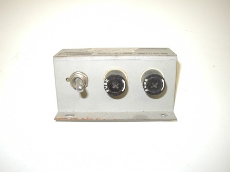 Data East Cabinet Switch & Fuse Holders (Item #1)  $18.99